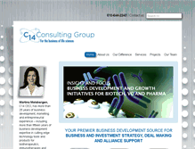 Tablet Screenshot of c14consultinggroup.com